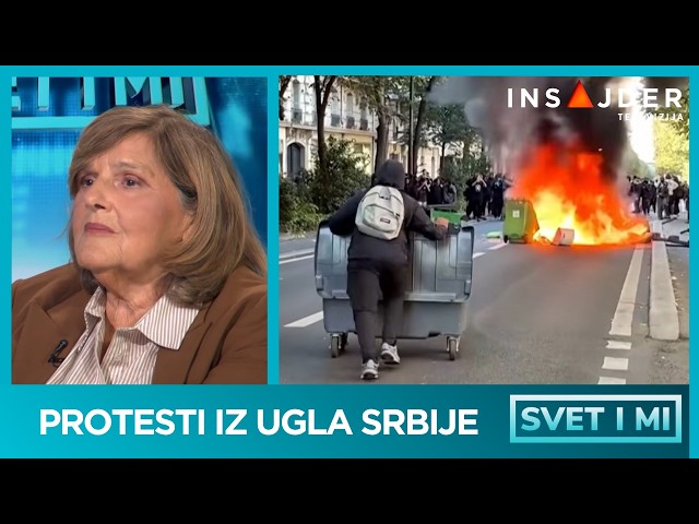 Branka Latinović: Protesti u Evropi su eksplozija nezadovoljstva mladih