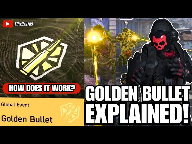 GOLDEN BULLET EXPLAINED!👑 How does the Global Event work?🤔 - The Division 2