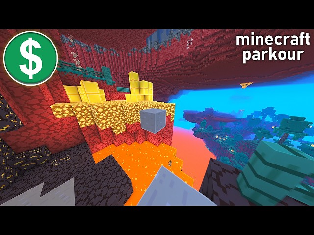Minecraft Parkour Gameplay No Copyright 4K (1 HOUR)