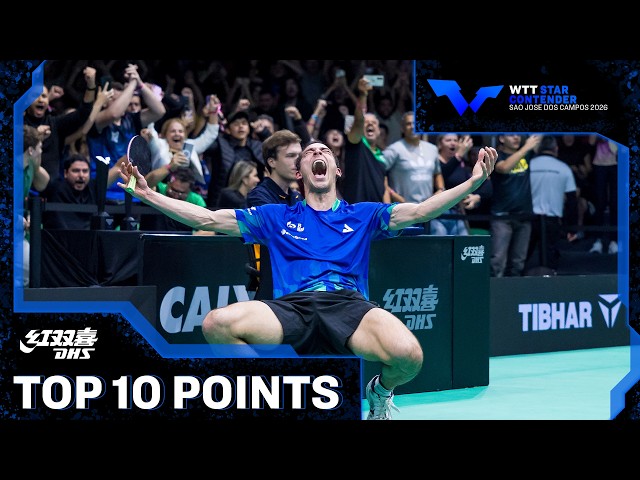 Top 10 Points | Presented by DHS | #WTTSaoJose 2026