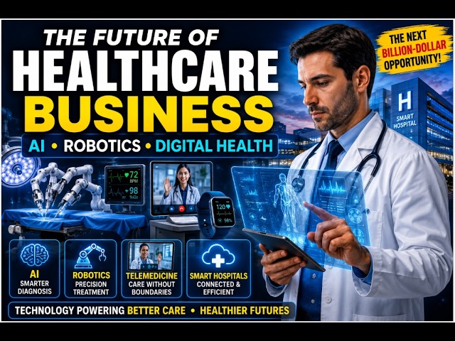 The Future of Healthcare Business | AI, Robotics & Telemedicine Are Changing Everything! 🏥🤖 #ai