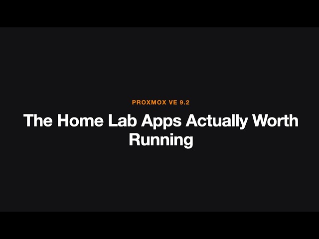 Best Self-Hosted Apps for Your Home Lab — Ranked by What You Will Use