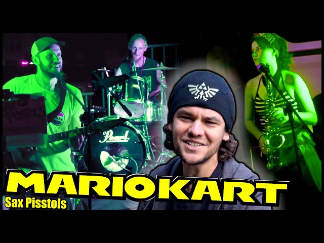 Ich hab jetzt eine Band ❤️(und wir performten den Welthit Mario Kart mit @HerodesArmloch )