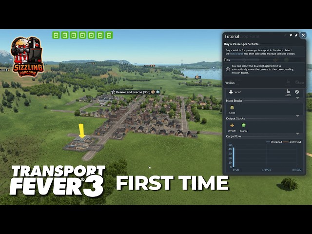 Transport Fever 3: How to Build Your First Network