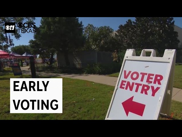 Over 1 million Texans cast ballots in first days of early voting, officials say