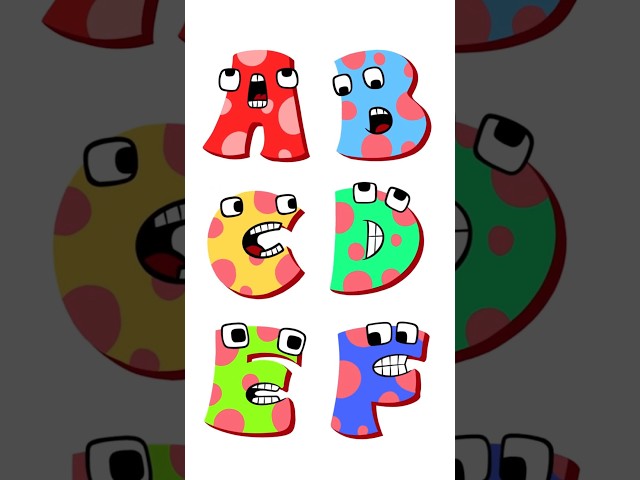 ABC Song for Kids 🎵 Fun with Small Alphabet Song  A–Z | Lets Read Alphabet A- Z