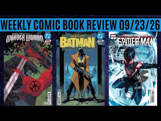 Weekly Comic Book Review 09/23/26