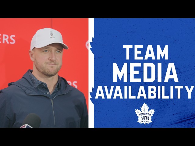 Maple Leafs Media Availability presented by Rogers | Leafs & Legends Charity Golf Classic
