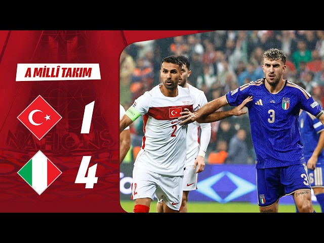 Maç Özeti | Türkiye 1-4 İtalya | UEFA Uluslar A Ligi