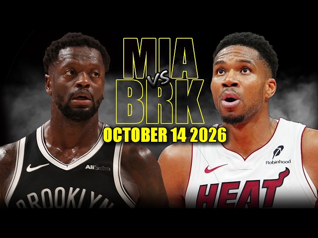 Miami Heat vs Brooklyn Nets Full Game Highlights - October 14, 2026 | NBA Preseason