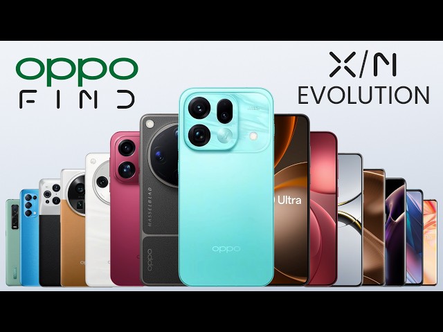 Oppo Find - X / N series | The Evolution | 2018-2026