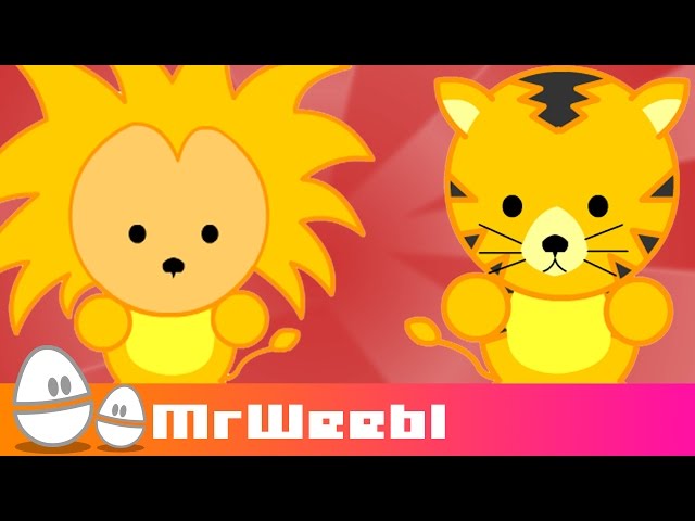 Kenya: Where Can You See Lions? : animated music video : MrWeebl