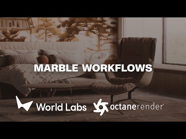 Introducing Marble Workflows with OctaneRender 2026