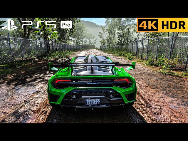 (PS5 PRO) Forza Horizon 5 Lamborghini Huracán EVO - Ultra Realistic Graphics | 4K HDR