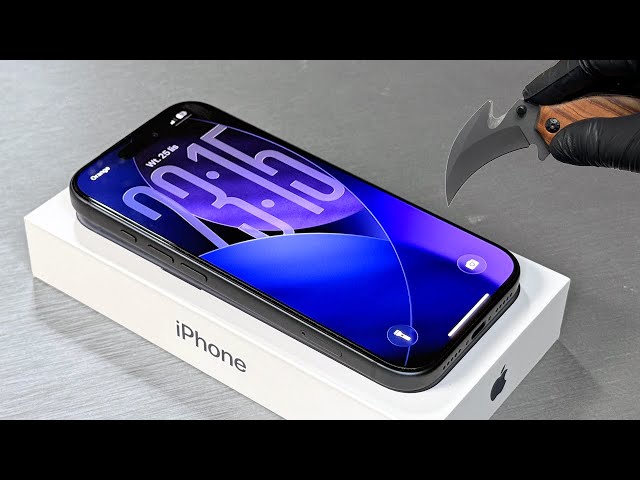 iPhone 17 Pro Deep Blue Unboxing 1TB + Camera Test - Aesthetic ASMR