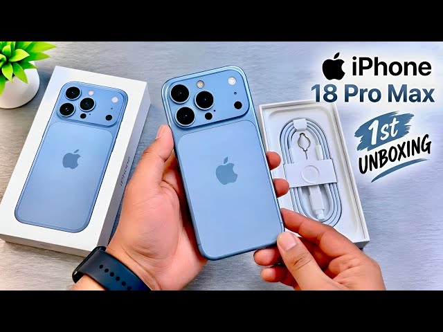 iPhone 18 Pro Max Unboxing | All Colours Hands-On Review |🔥