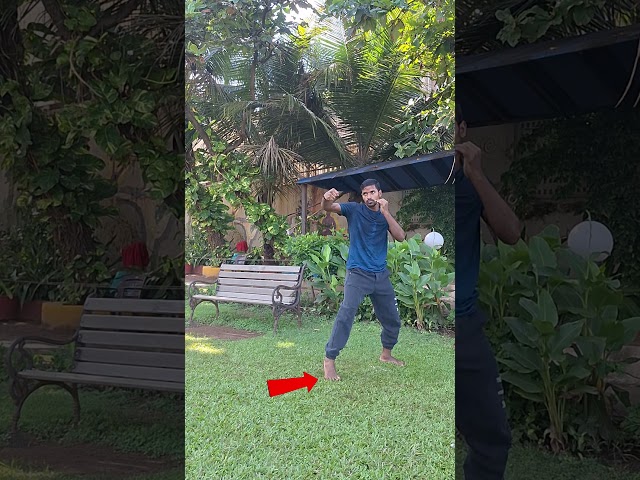 HookPunch + Roundhouse Kick Tutorial #muaythai #thaiboxing #tutorial #hookpunch #martialarms #shorts
