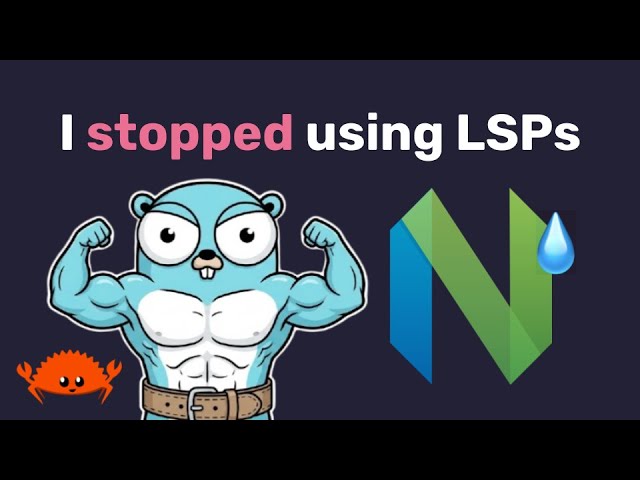 I stopped using LSPs | Neovim, fzf, ripgrep