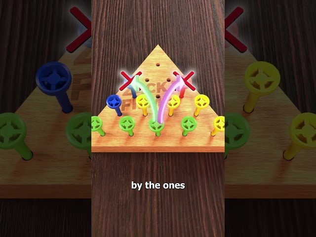 How The Triangle Peg Puzzle Works 🤔