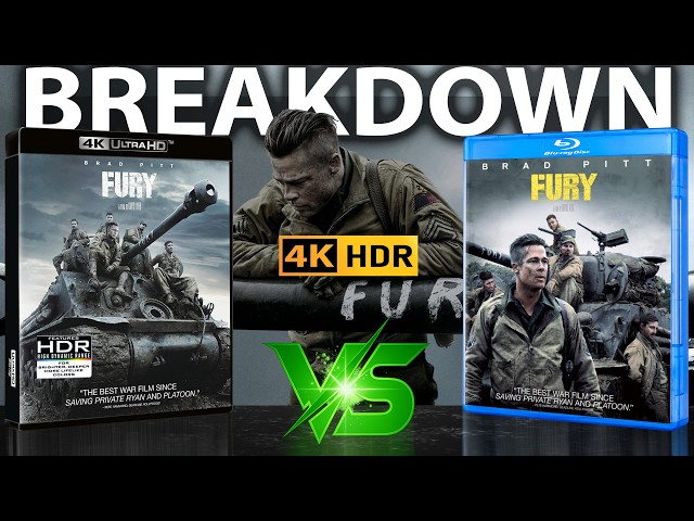 4K UHD HDR Blu-ray Breakdown | Fury 2014