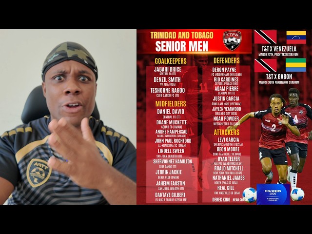 TRINIDAD & TOBAGO READY FOR THE FIFA SERIES! 🇹🇹🔥 Can the Soca Warriors Shine?