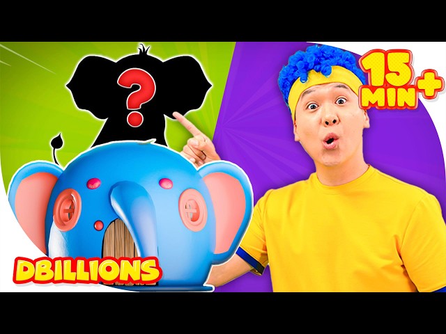 Ding-Ding! Who lives in the House? + MORE D Billions Kids Songs