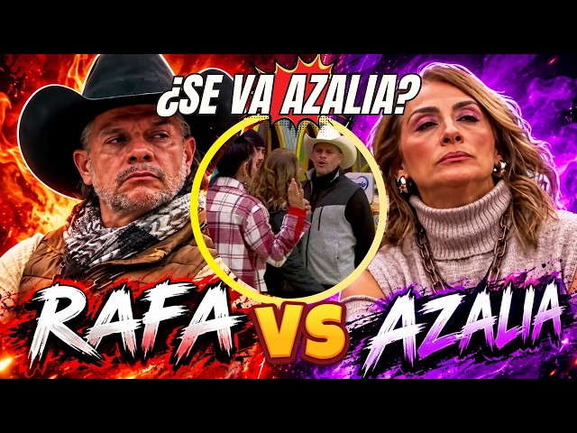 Azalia sanctioned, will she leave LA GRANJA VIP? Rafa Mercadante's friend defends her