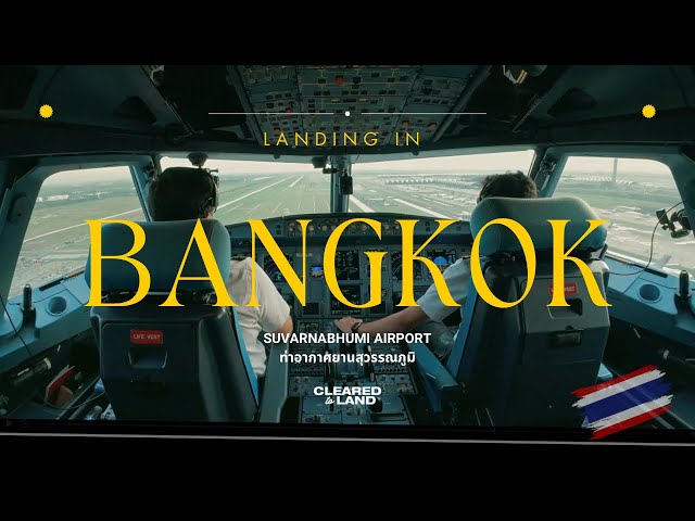 BANGKOK | AIRBUS A321 LANDING 4K