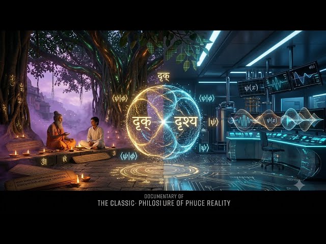 THE ARCHITECTURE OF OBSERVATION | | Drik & Drishya: Where Modern Physics Meets the Upanishads