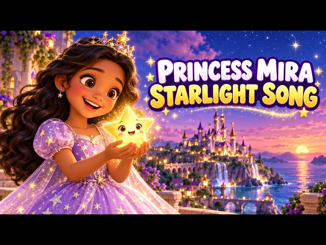 Princess Mira and the Starlight Crown ✨ | Princess Song for Kids | KSE Kids Stories English