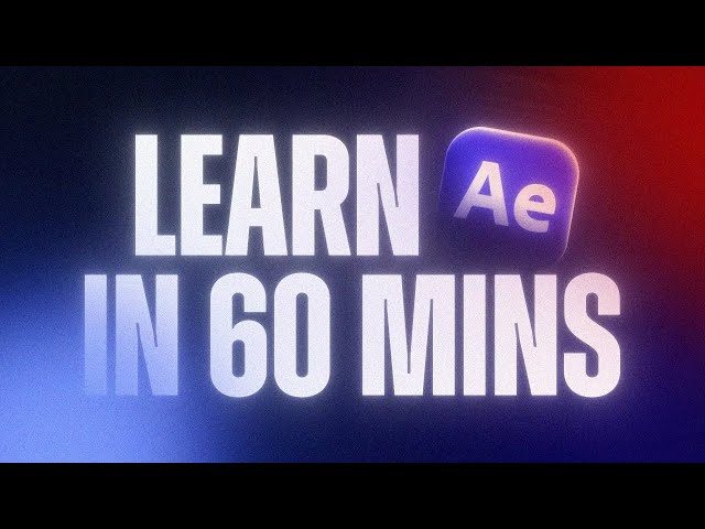 How To Use After Effects: Beginner to Pro Full 2025 Guide