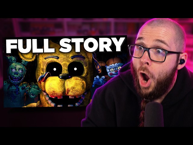 FNAF Noob Reacts to Five Night's At Freddy's FULL TIMELINE | THIS STORY IS INSANE