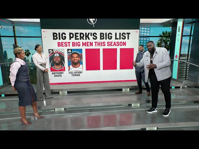 Who is the BEST big man in the NBA? 👀 Big Perk’s Big List | NBA Today