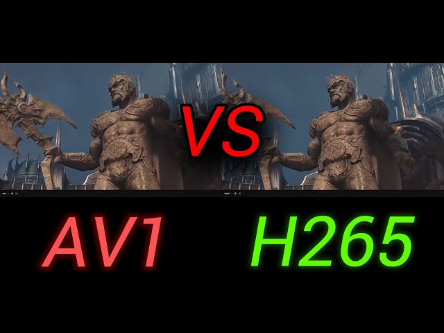 AV1 vs H265 (HEVC) - Can it really be better at a LOWER bitrate?