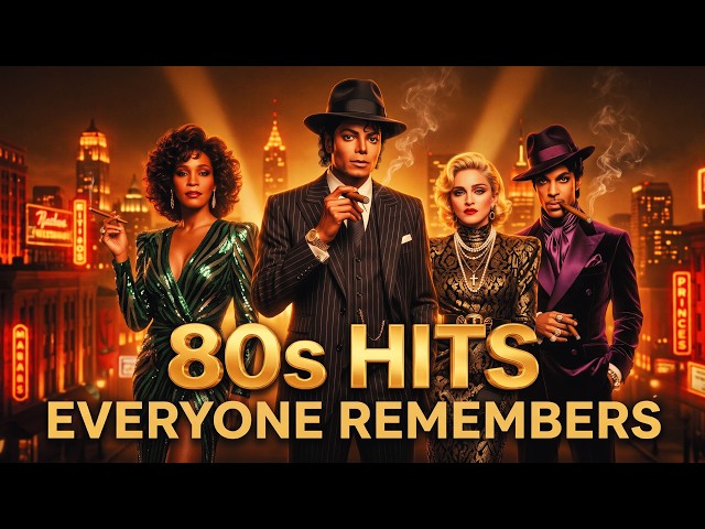 Greatest 80s Hits Everyone Remembers 🎧 Michael Jackson, Whitney Houston, Prince, Madonna & More