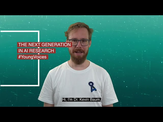 Kevin Baum - Next Generation in AI Research IJCAI-ECAI 2026