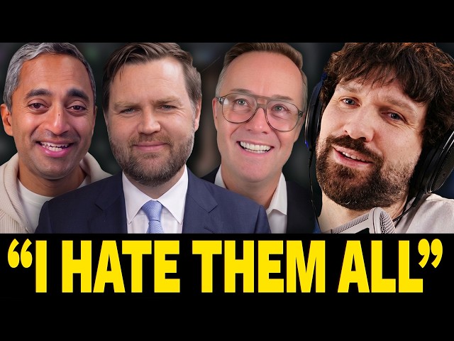 Destiny LOSES HIS MIND Reacting to JD Vance on All-In Podcast