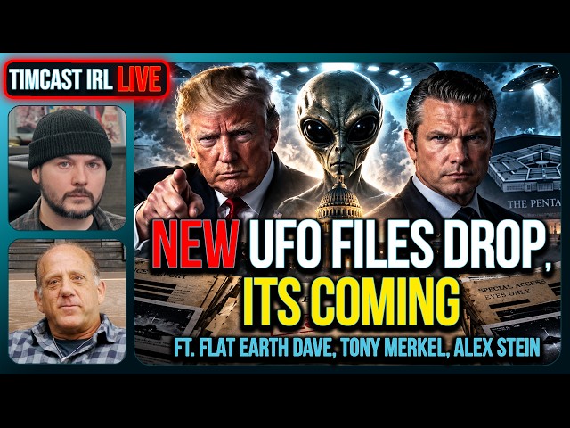 NEW UFO Files Drop, ITS COMING | Timcast IRL