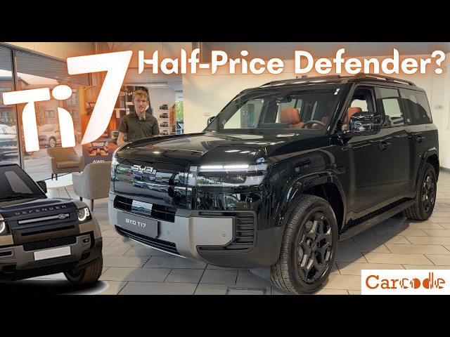 BYD Ti7 First Look 2026, A Chinese Defender Copycat? (UK)(4K) | Carcode
