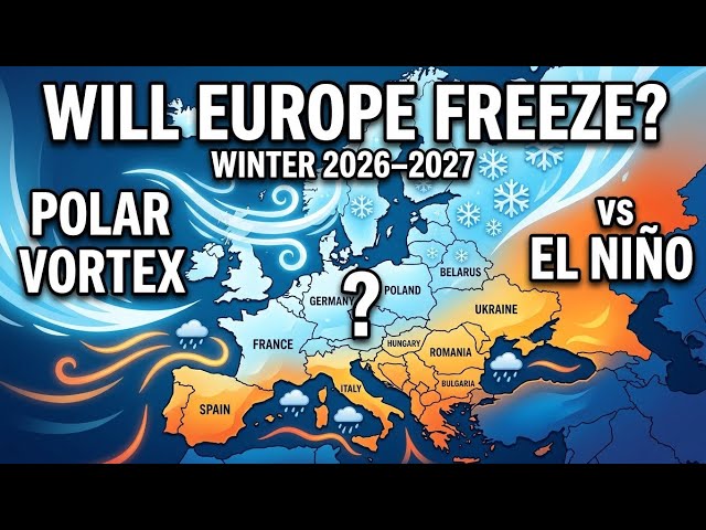 Polar Vortex vs El Niño: Will Europe Freeze in Winter 2026–2027? ❄️