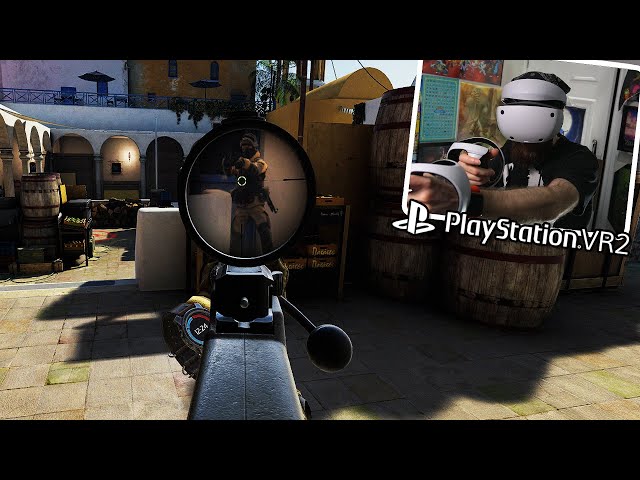 The Most REALISTIC FPS Game EVER (Pavlov PS VR2)