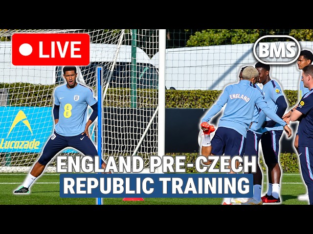 🔴 LIVE | England training | England v Czech Republic | Nations League