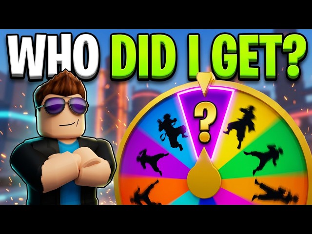 Spinning the wheel for characters in jjs