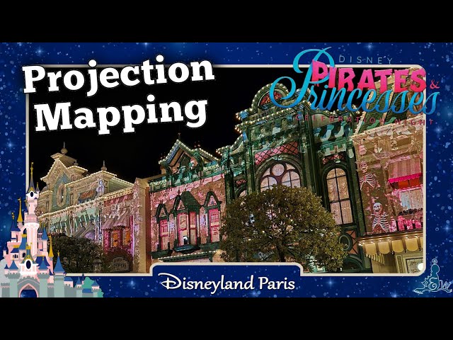[Disneyland Paris] Projection Mapping Main Street U.S.A at Pirates and Princesses Night 2026