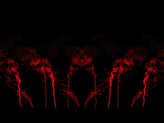 Red Incense Smoke Relaxing Sleep Background 4K