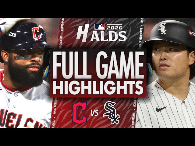 Cleveland Guardians vs Chicago White Sox - GAME 4 FULL HIGHLIGHTS | October 8, 2026 MLB Playoffs