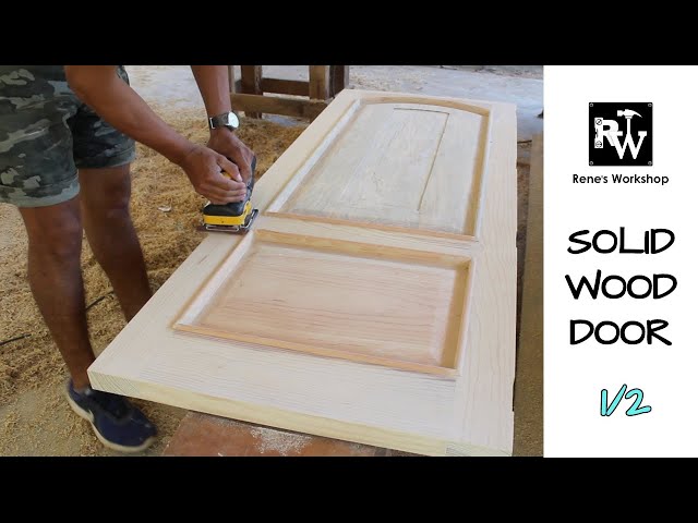 Making a Solid Wood Door | DIY Door 1/2