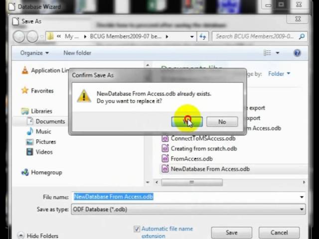 Converting Access to LibreOffice Base