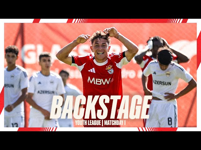 Backstage | #JunioresBenfica vs. Qarabağ FK | UEFA Youth League