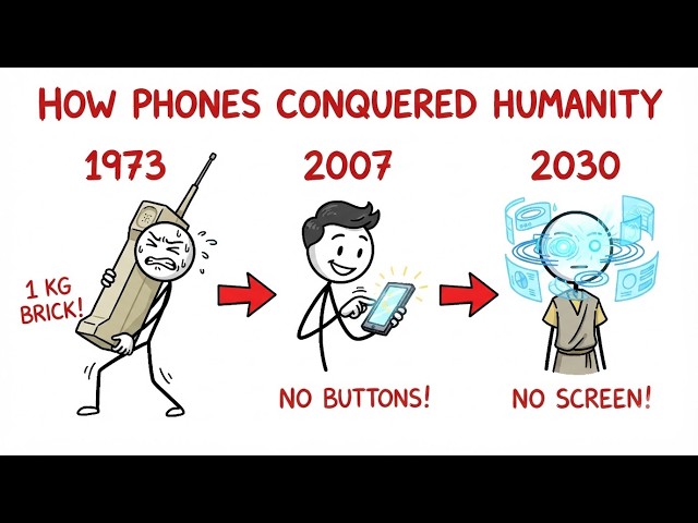 How Mobile Phones Changed the World: Complete Evolution Documentary (1973 - 2026)